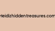 Heidizhiddentreasures.com Coupon Codes
