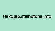 Hekatep.steinstone.info Coupon Codes
