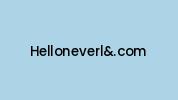 Helloneverland.com Coupon Codes