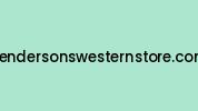 Hendersonswesternstore.com Coupon Codes