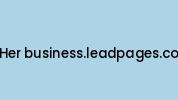 Her-business.leadpages.co Coupon Codes