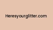 Heresyourglitter.com Coupon Codes