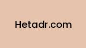 Hetadr.com Coupon Codes