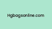 Hgbagsonline.com Coupon Codes