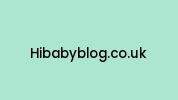 Hibabyblog.co.uk Coupon Codes