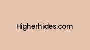 Higherhides.com Coupon Codes