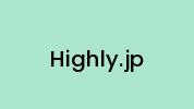 Highly.jp Coupon Codes