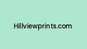 Hillviewprints.com Coupon Codes