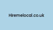Hiremelocal.co.uk Coupon Codes