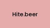 Hite.beer Coupon Codes
