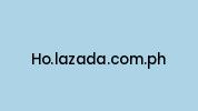 Ho.lazada.com.ph Coupon Codes