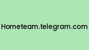 Hometeam.telegram.com Coupon Codes