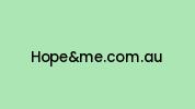 Hopeandme.com.au Coupon Codes