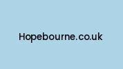 Hopebourne.co.uk Coupon Codes
