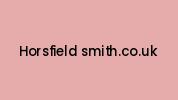 Horsfield-smith.co.uk Coupon Codes