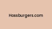 Hossburgers.com Coupon Codes