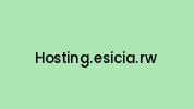 Hosting.esicia.rw Coupon Codes