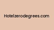 Hotelzerodegrees.com Coupon Codes