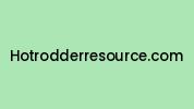 Hotrodderresource.com Coupon Codes