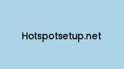 Hotspotsetup.net Coupon Codes
