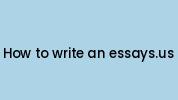 How-to-write-an-essays.us Coupon Codes
