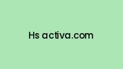 Hs-activa.com Coupon Codes