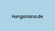 Hungariana.de Coupon Codes