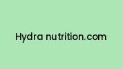 Hydra-nutrition.com Coupon Codes