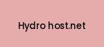 hydro-host.net Coupon Codes