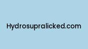 Hydrosupralicked.com Coupon Codes