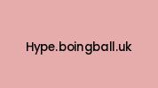 Hype.boingball.uk Coupon Codes