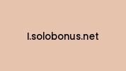 I.solobonus.net Coupon Codes