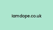Iamdope.co.uk Coupon Codes