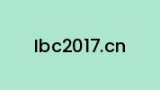 Ibc2017.cn Coupon Codes