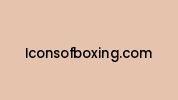 Iconsofboxing.com Coupon Codes
