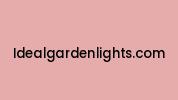 Idealgardenlights.com Coupon Codes
