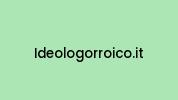 Ideologorroico.it Coupon Codes