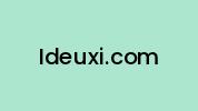 Ideuxi.com Coupon Codes