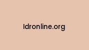 Idronline.org Coupon Codes