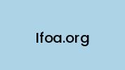 Ifoa.org Coupon Codes