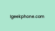 Igeekphone.com Coupon Codes