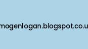 Imogenlogan.blogspot.co.uk Coupon Codes