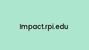 Impact.rpi.edu Coupon Codes
