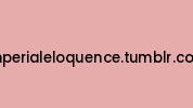 Imperialeloquence.tumblr.com Coupon Codes