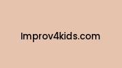 Improv4kids.com Coupon Codes