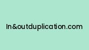 Inandoutduplication.com Coupon Codes