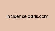 Incidence-paris.com Coupon Codes