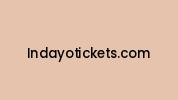 Indayotickets.com Coupon Codes