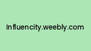 Influencity.weebly.com Coupon Codes