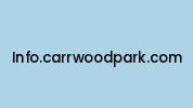 Info.carrwoodpark.com Coupon Codes